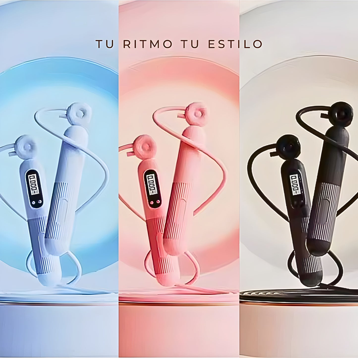 Soga de Saltar Inteligente Con y Sin Cuerda 2x1